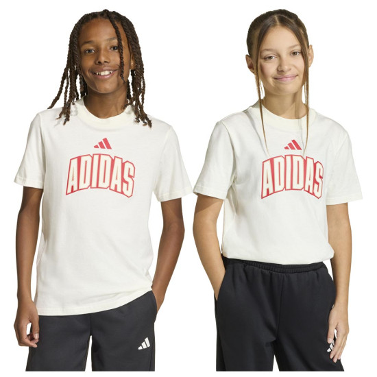 Adidas Παιδική κοντομάνικη μπλούζα Stadium Lettering Tee